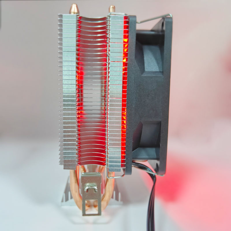 2 heat-pipes cpu cooler torre  - Air Cooler Cpu avaliação e preço
