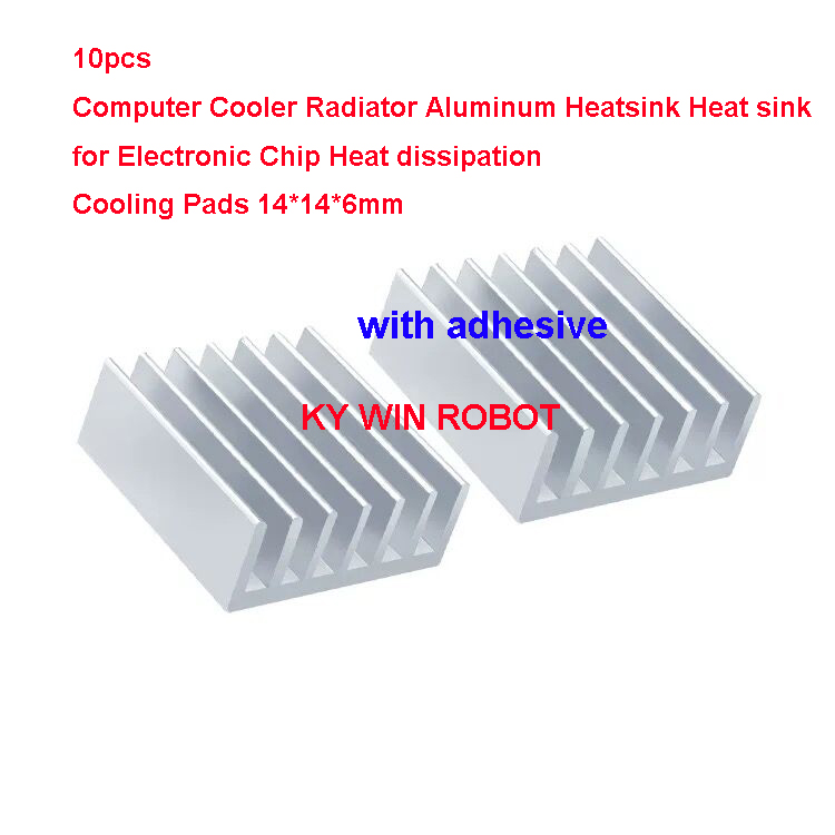 10 Peças Mini Dissipador de Ca - Heatsink avaliação e preço