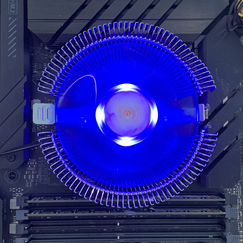 Ventilador de refrigeração LED - Air Cooler Cpu avaliação e preço