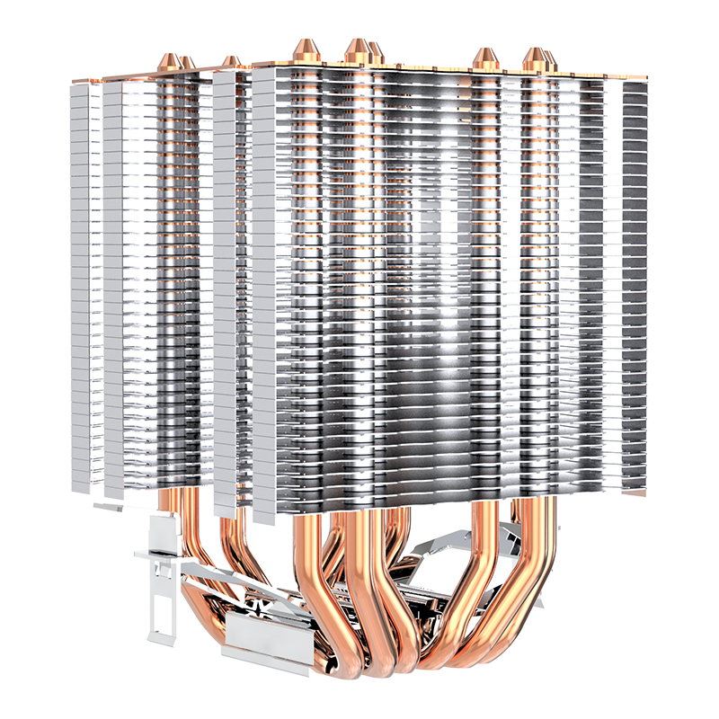 Cooler de cpu com 6 tubos de c - Air Cooler Cpu avaliação e preço
