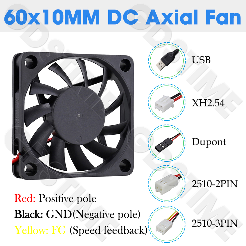 Ventilador GDSTIME 60mm 24V 12 - Gpu Cooler avaliação e preço
