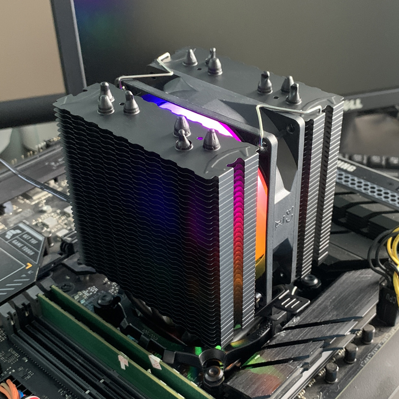 6 tubos de calor cpu cooler de - Air Cooler Cpu avaliação e preço