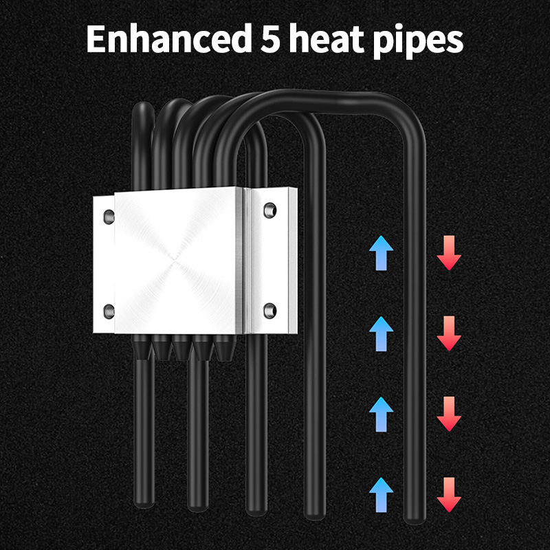 ID-COOLING IS-55 5 Heatpipe CP - Air Cooler Cpu avaliação e preço