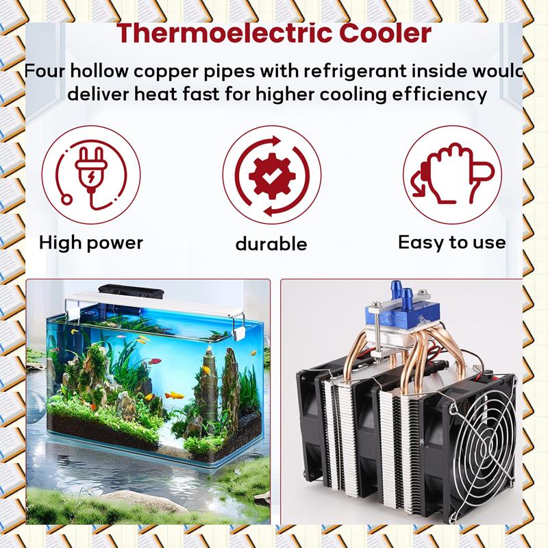 A14m 1 pc refrigerador termoel - Chiller Water Cooling System Pc avaliação e preço